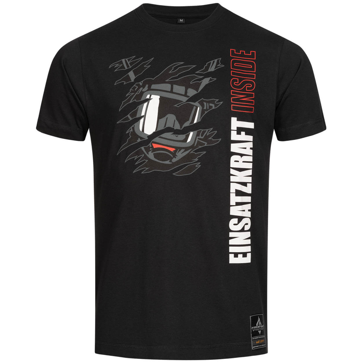 Einsatzkraft® INSIDE - Feuerwehr Männer T-Shirt schwarz