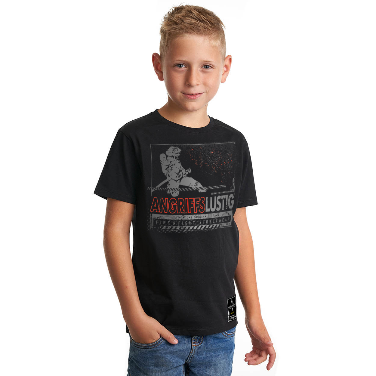 Angriffslustig® Design Kids T-Shirt