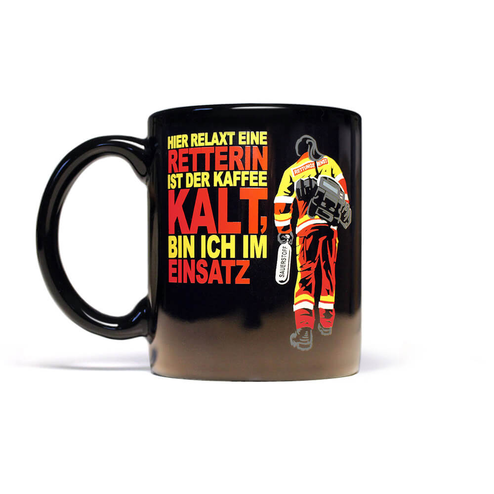 Feuerwehr Tasse  Rettungskräfte Rettungsdienst Helden 