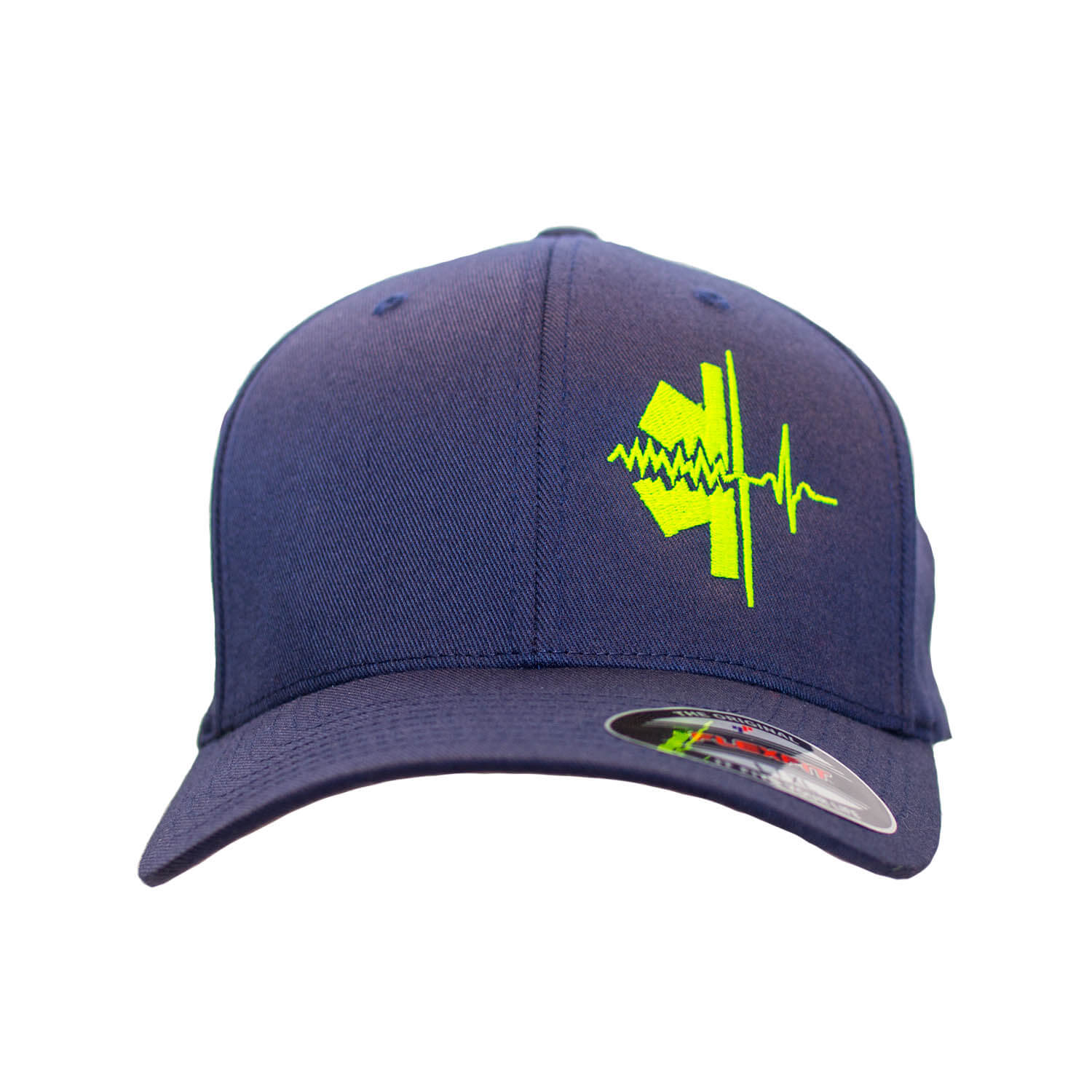 RESCUE Star of Life Basecap Navy - Neon Line