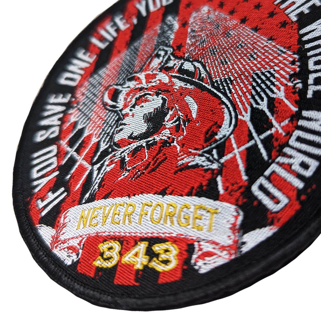 Never Forget 343 Feuerwehremblem