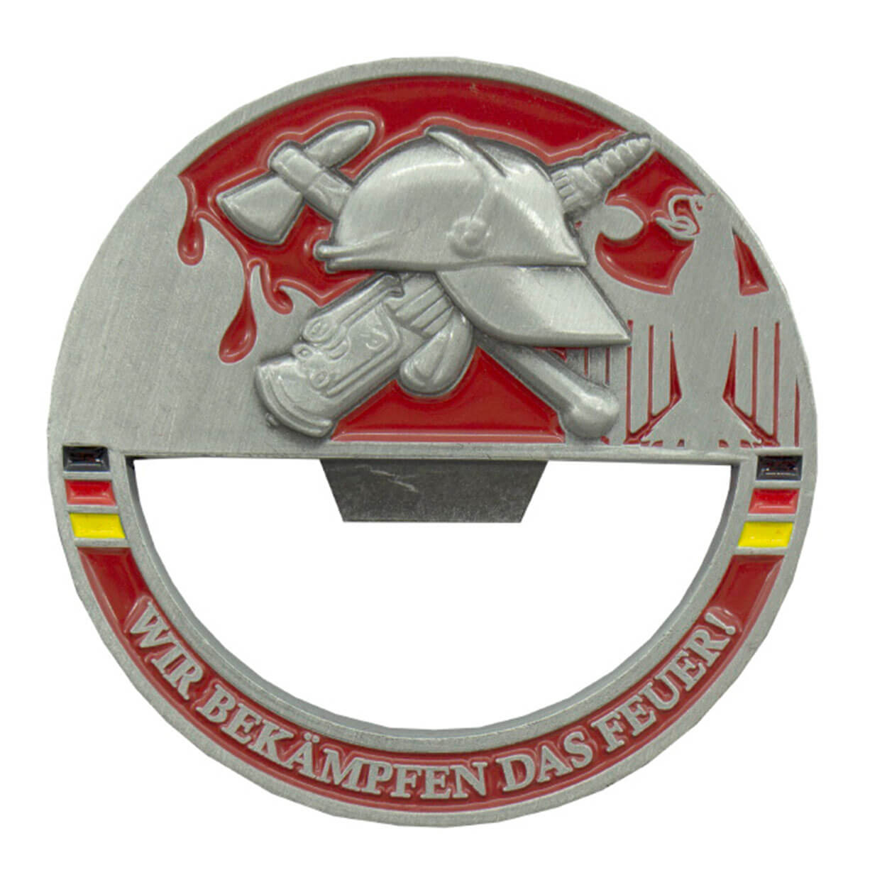 Flaschenöffner-Coin Feuerwehr