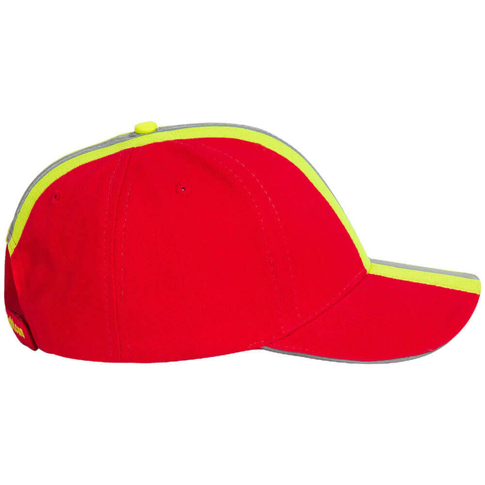 Feuerwehr & Rettungsdienst Reflexstreifen - Design Cap rot