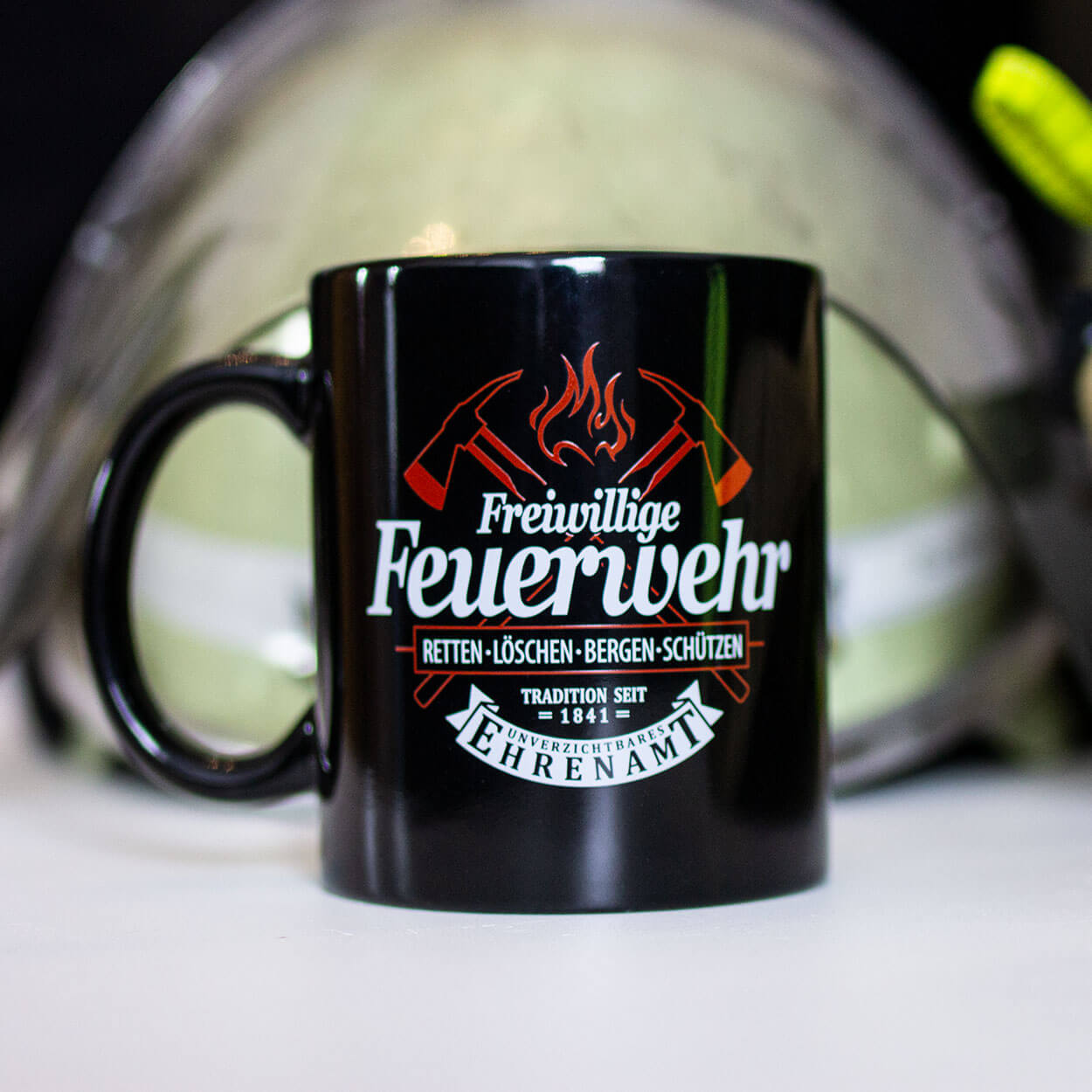 Feuerwehr Kaffeebecher - Ehrenamt seit 1842