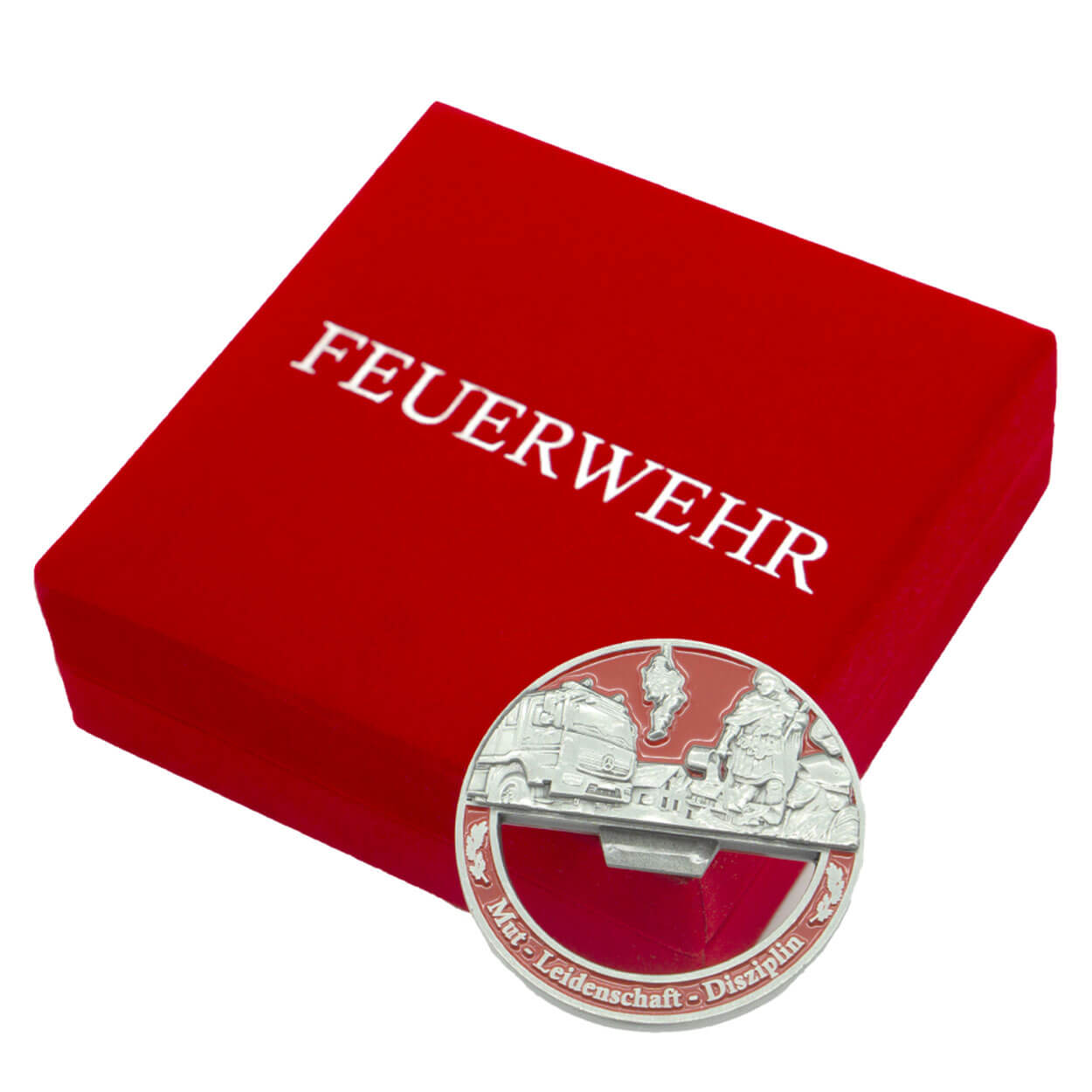Flaschenöffner-Coin Feuerwehr