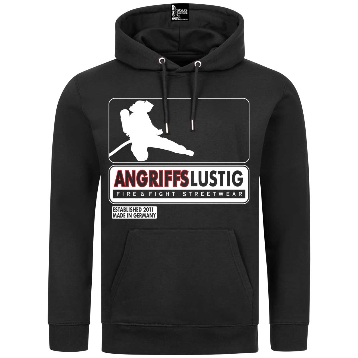 Original Angriffslustig® - 2011 Edition Herren Kapuzensweater